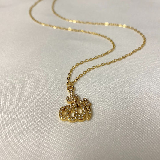Allah - Zirconia Necklace