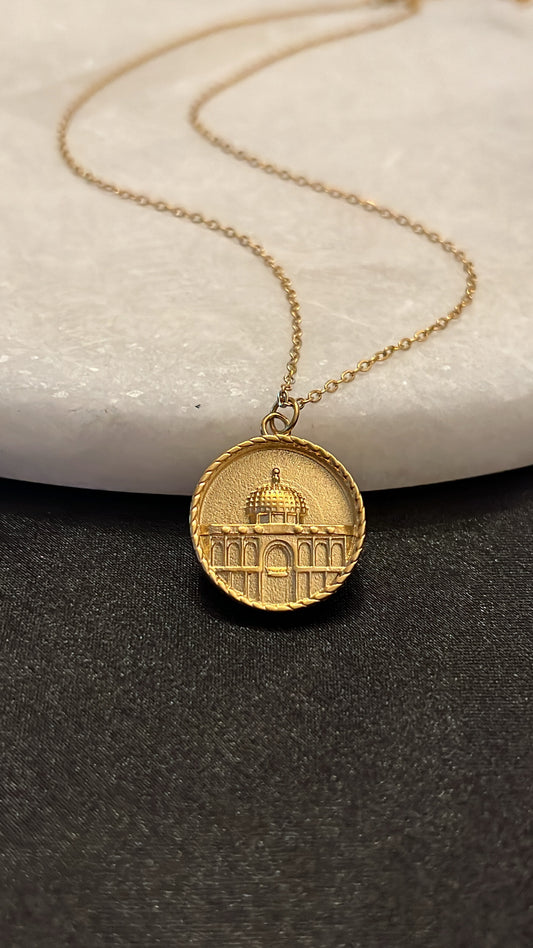 Al-Aqsa - Golden Dome of the Rock Necklace