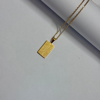 4Qul Tag Necklace