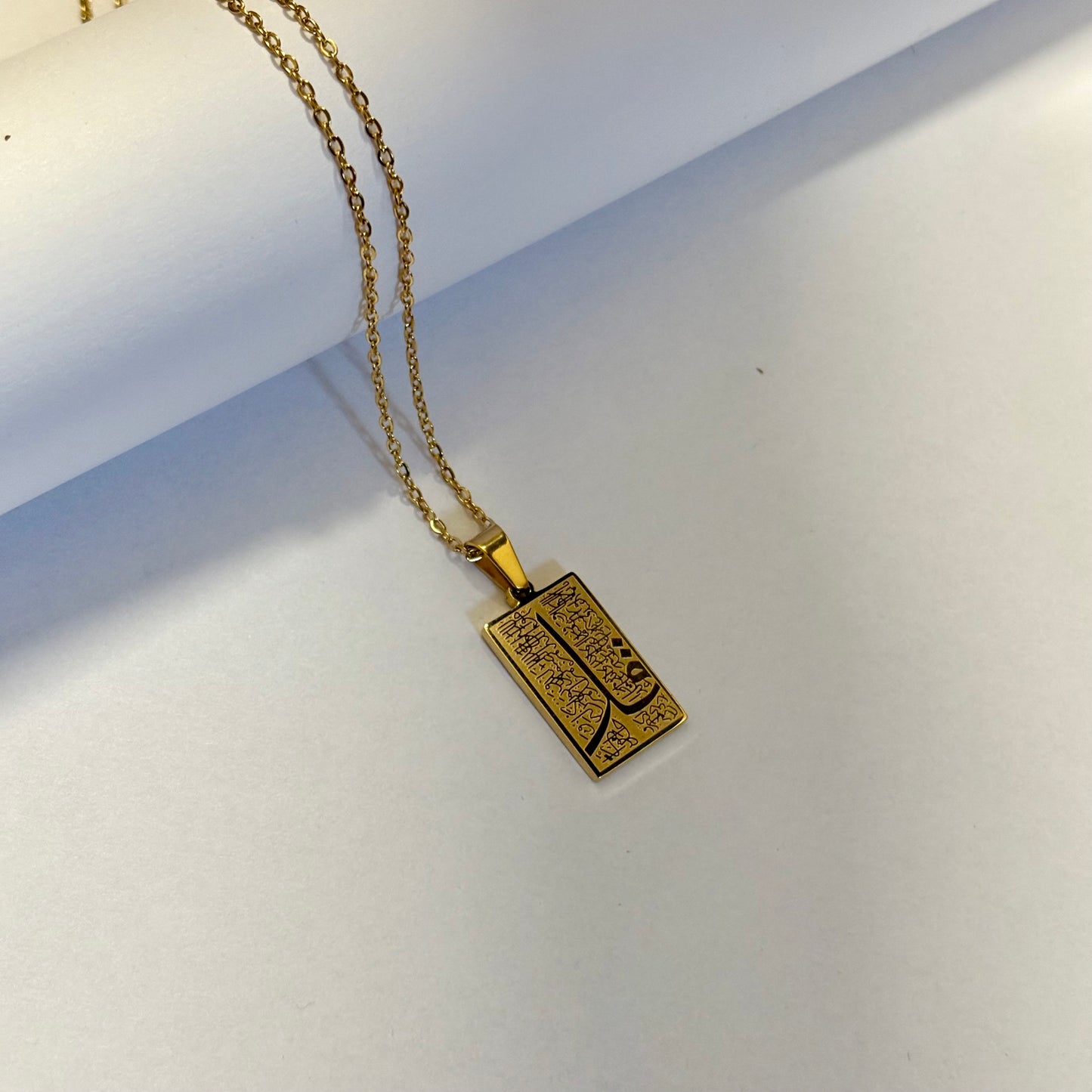 4Qul Tag Necklace