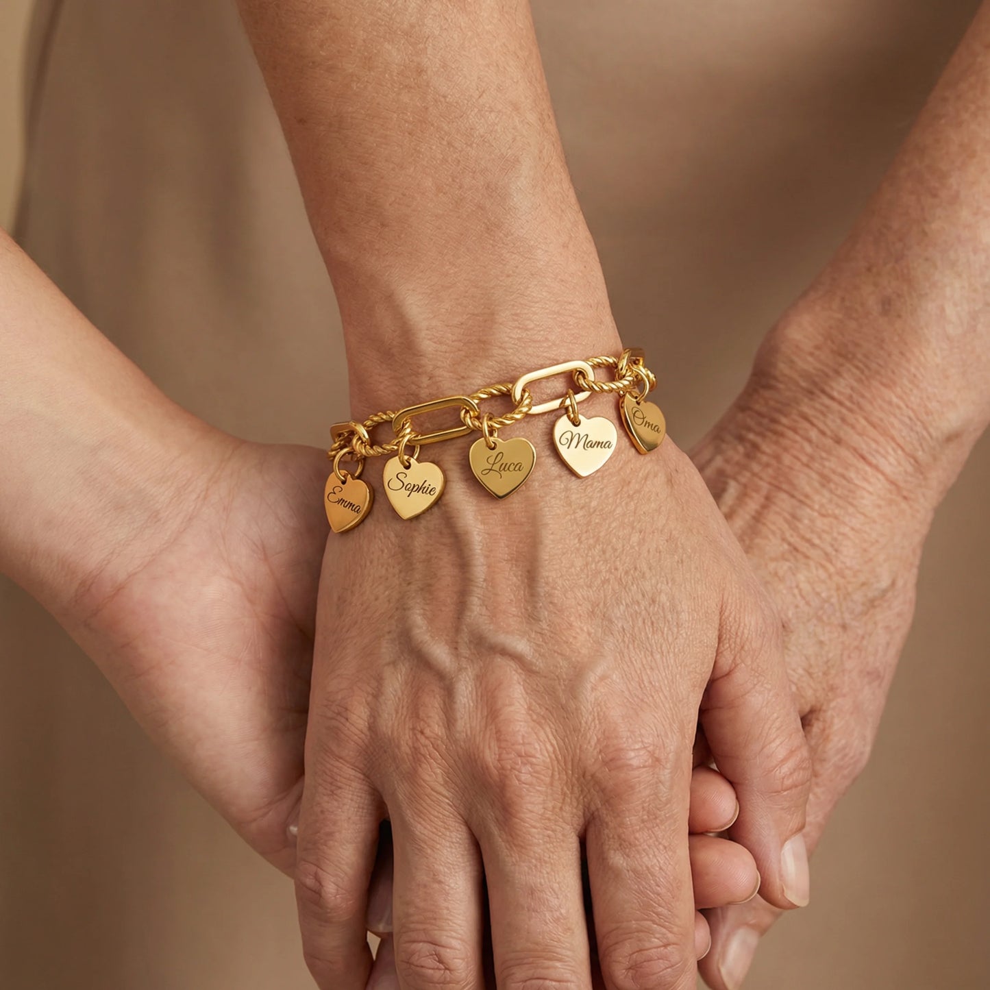 Always Connected - Name Bracelet