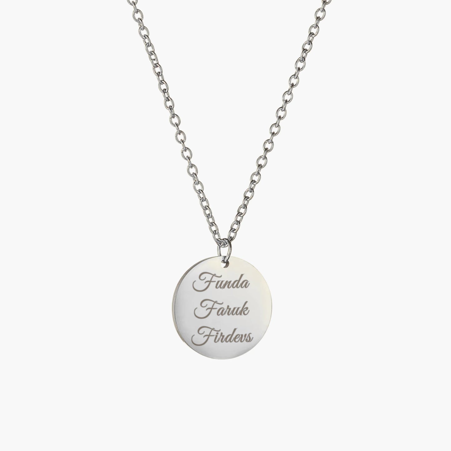 Personal Coin Necklace
