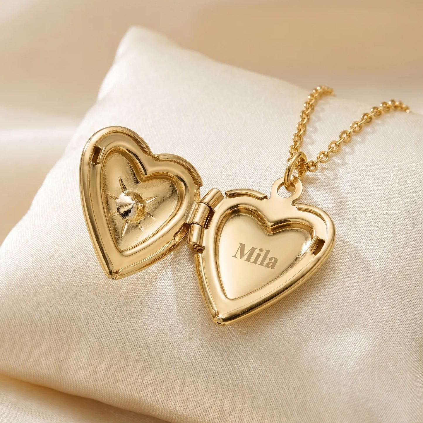 Heart Locket Necklace