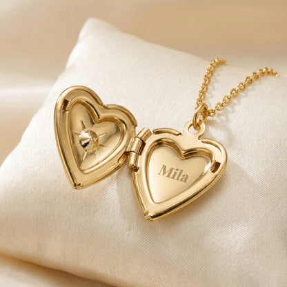 Heart Locket Necklace