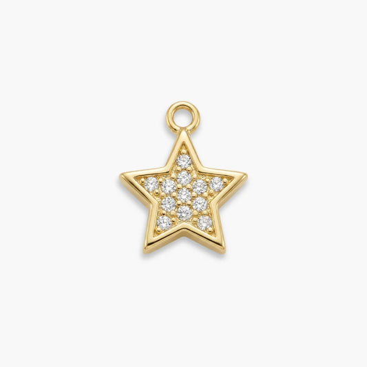 Star Charm with Zirconia