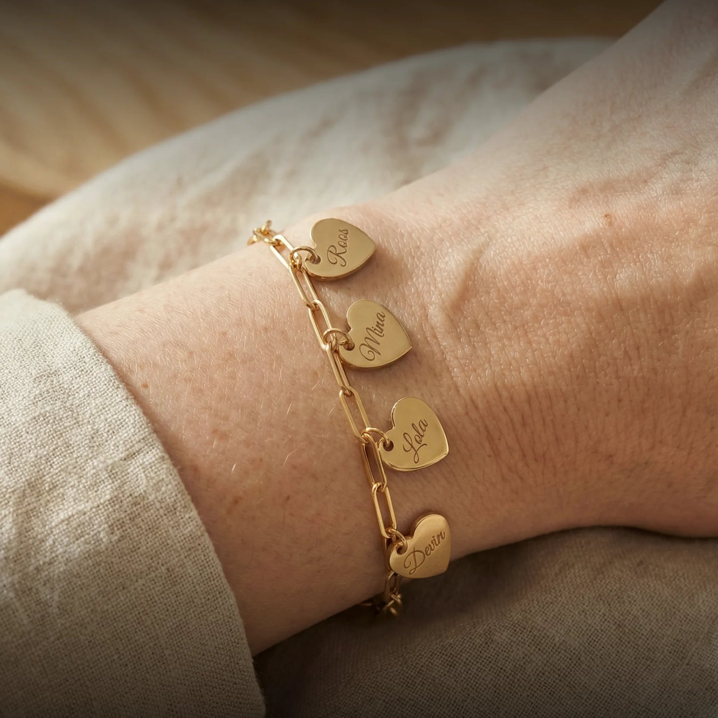 Für immer Namensarmband