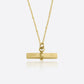 Sabr & Shukr | Patience & Gratitude | T-bar necklace