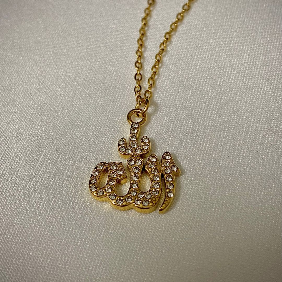 Allah - Zirconia Necklace