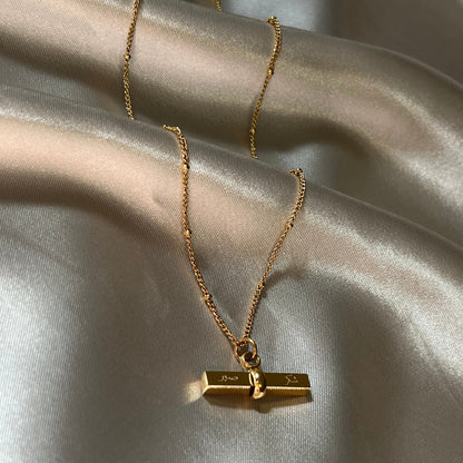 Sabr & Shukr | Geduld und Dankbarkeit T-Bar-Halskette