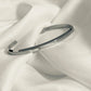 "Everything comes with patience" - Cuff Bracelet