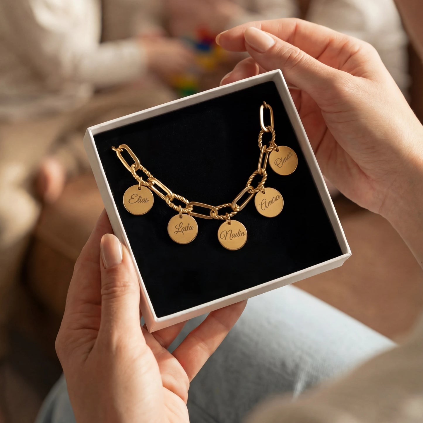 Always Connected - Name Bracelet