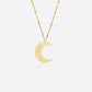 Ayatul Kursi moon necklace