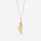Palestine country map Necklace