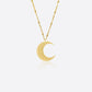 4QUL Moon necklace
