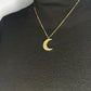 Ayatul Kursi moon necklace