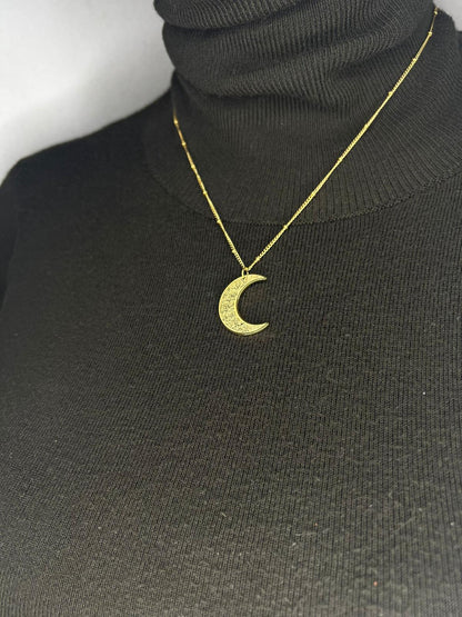 Ayatul Kursi Moon Halskette