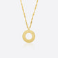 Ayatul Kursi necklace with opening in the middle