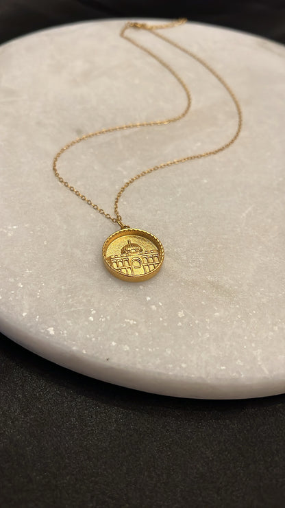 Al-Aqsa Goldene Kuppel der Felsenkette